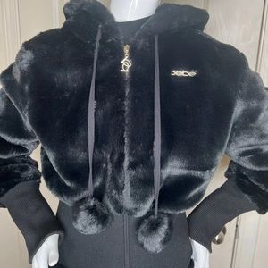 Bebe faux fur jacket